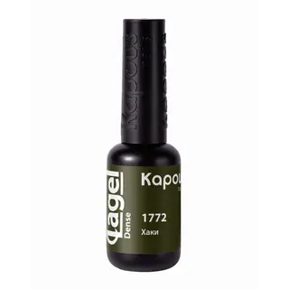 1772 Хаки гель-лак 8 мл "Lagel Dense" Kapous