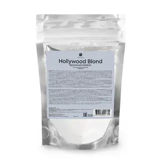 Обесцвечивающая пудра для волос Hollywood Blond (9) белая, с защитным комплексом 250 г ADRICOCO