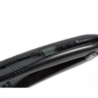 03-401 Black Щипцы DEWAL Emotion, черные 25х90мм, с терморег, керамико-турмалиновое покрытие,39Вт