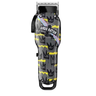 73100 LCL Машинка для стрижки волос Andis Cordless US Pro Li Fade Nation, 0.2-0.5 мм, аккум/сетевая, 5 нас