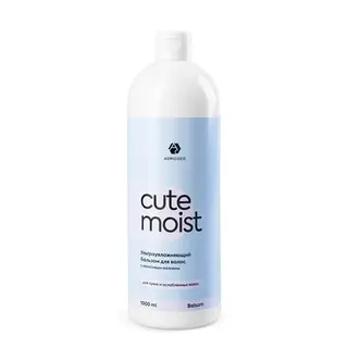 Ультраувлажняющий бальзам для волос ADRICOCO CUTE MOIST с кокосовым молоком, 400 мл