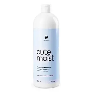 Ультраувлажняющий шампунь для волос ADRICOCO CUTE MOIST с кокосовым молоком, 250 мл