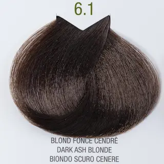 6.1 Темный блондин пепельный В.Life Color стойкая крем-краска без аммиака 100 мл