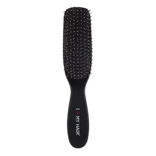 Парикмахерская щетка I LOVE MY HAIR "Spider Soft" 1501 черная матовая M