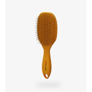 Парикмахерская щетка I LOVE MY HAIR "Spider Soft" 1502 оранжевая матовая L