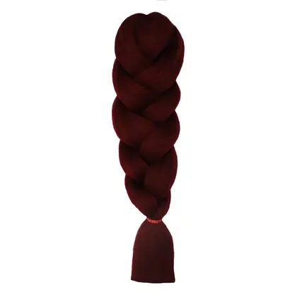 Канекалон 2 Braids 530 (Глубокий красный с переходом в бордо)